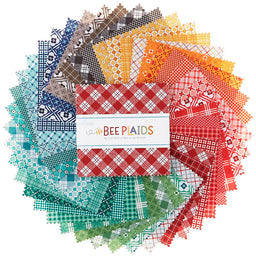 Bee Plaids 5" Stackers Primary Image