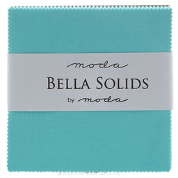 Bella Solids Egg Blue Charm Pack