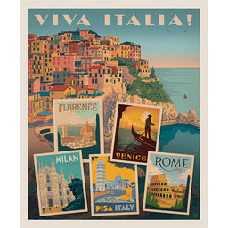 Destinations - Italia Poster Multi Digitally Printed Panel