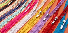 decorative zippers for sewing